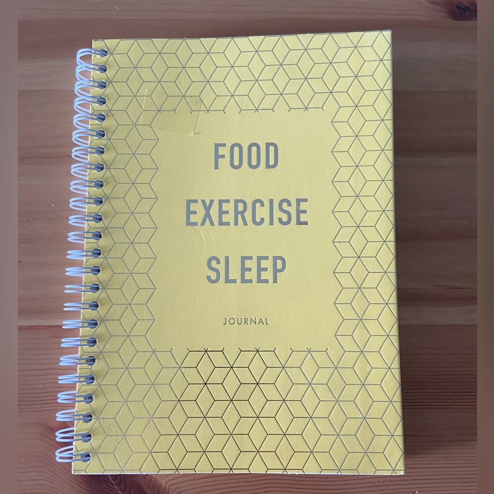 Food Exercise Sleep Wellness Journal